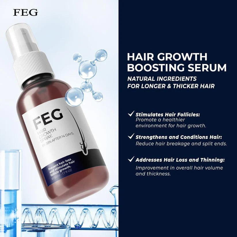 FEG Plus Hair Regrowth Serum (50ml)
